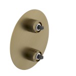 UT044G-1 (57461) ULTRAMIX tělo podomítkové sprchové baterie, 3 výstupy, otočný přepínač, zlato mat UT044G-1