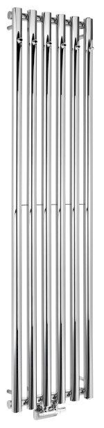 PILON otopné těleso 418x1800mm, se šesti háčky pro ručník, chrom IZ130T