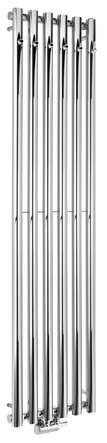 PILON otopné těleso 418x1800mm, se šesti háčky pro ručník, chrom IZ130T