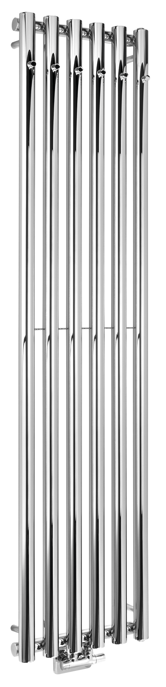 PILON otopné těleso 418x1800mm, se šesti háčky pro ručník, chrom IZ130T