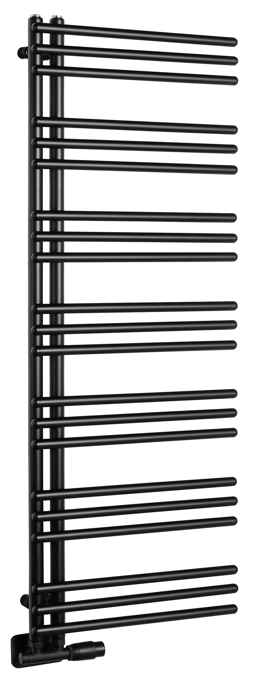 PS513B (52304) POSEIDON otopné těleso 550x1340mm, černá mat PS513B