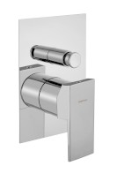 SPECTRE podomítková sprchová baterie, 2 výstupy, chrom 1102-42C