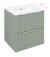 CIRASA STRIP umyvadlová skříňka 48x54x39cm, verde CR492-4444S