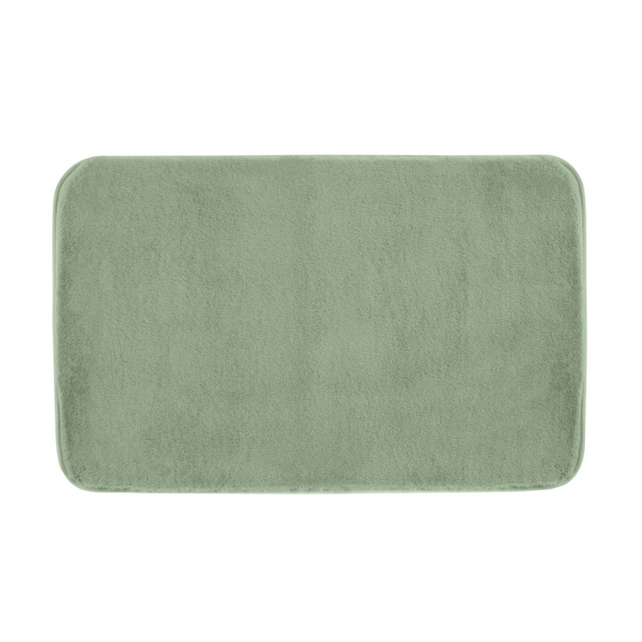 FUZZY koupelnová předložka, 60x100cm, 100% polyester, protiskluz, zelená 96FY100607