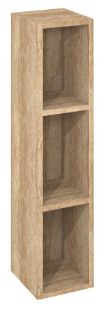 ESC130-2222 (50615) ESPACE otevřená policová skříňka 20x94x22cm, dub alabama ESC130-2222