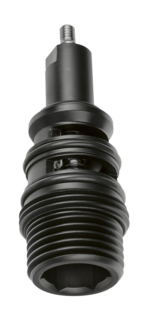 Přepínač kartuše pro vanovou baterii, černá mat NDIV-10B