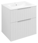 CIRASA STRIP umyvadlová skříňka 59,2x64x46cm, bílá mat CR601-3131S