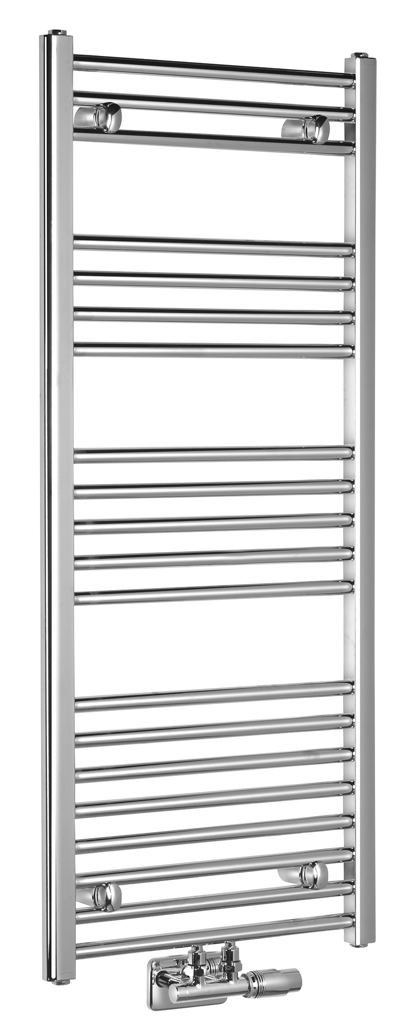 LLS302 (51657) ALYA otopné těleso rovné 500x1188mm, středové připojení, chrom LLS302