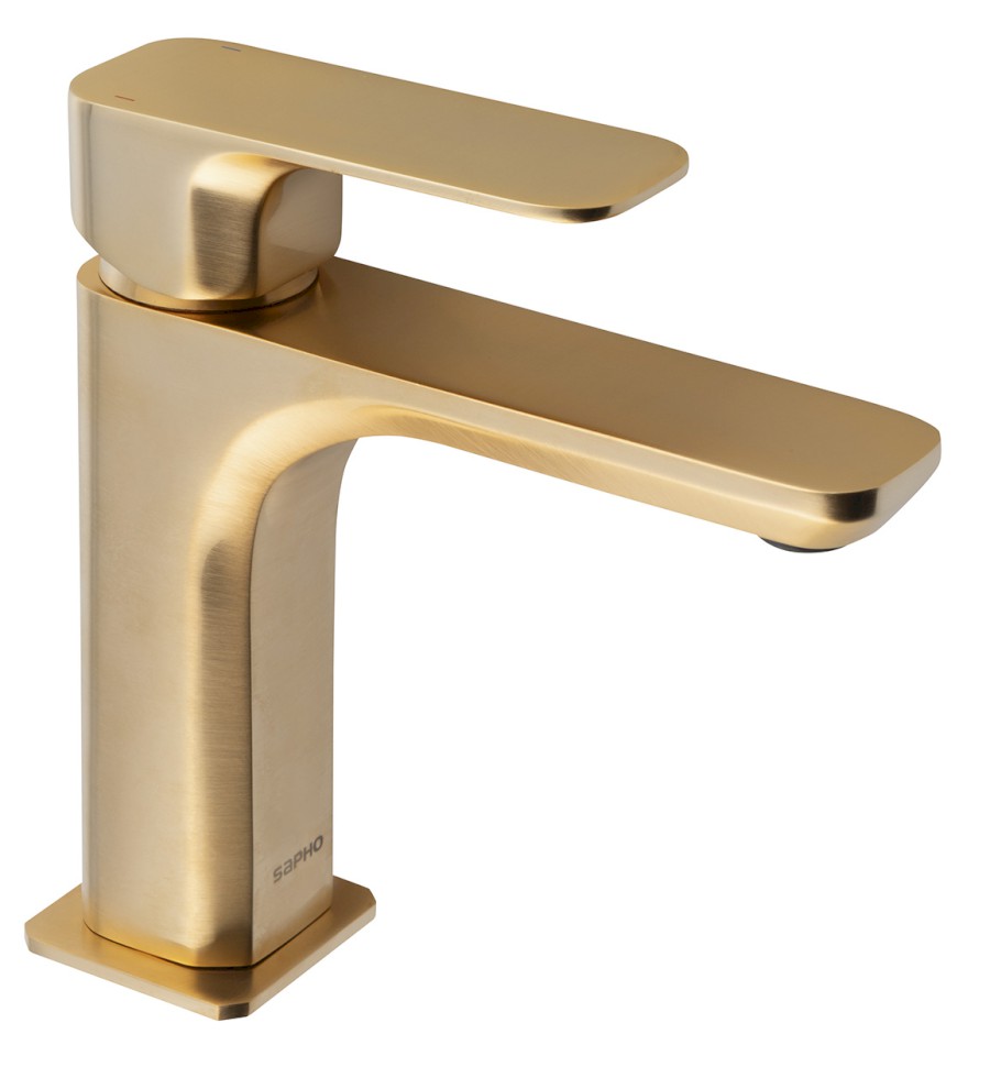 PY02/19 (50058) SPY stojánková umyvadlová baterie, zlato mat PY02/19