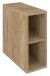 CIRASA skříňka spodní policová 20x52x46cm, dub alabama CR311-2222