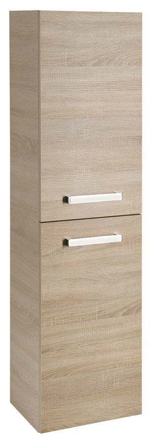 VEGA skříňka vysoká s košem, 40x150x31cm, dub platin VG960