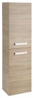 VEGA skříňka vysoká s košem, 40x150x31cm, dub platin VG960