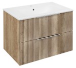 CR701-2322 (51368) CIRASA STRIP umyvadlová skříňka 69,8x52x46cm, dub Alabama CR701-2322