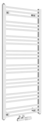 ALBRECHT otopné těleso 600x1250 mm, středové připojení, bílá 600.117.4