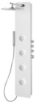 SPIRIT ROUND termostatický sprchový panel 250x1550mm, bílá 71151