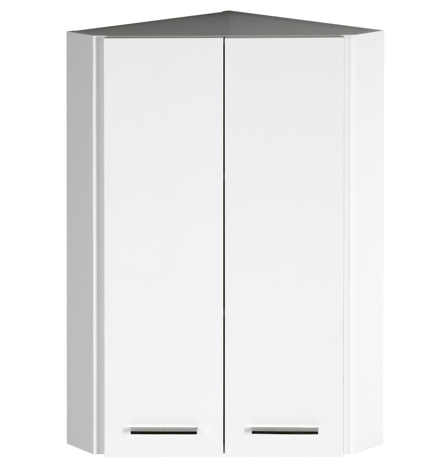 ZOJA/KERAMIA FRESH horní skříňka rohová 35x76x35cm, bílá 50331