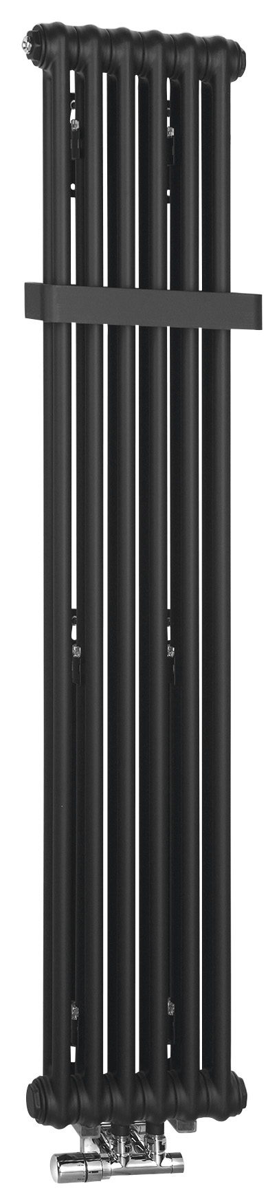 FEDE otopné těleso 1500x306mm, 6 seg., černá mat IR191