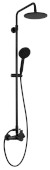 PAX sprchový sloup s pákovou baterií, černá mat XA139/15
