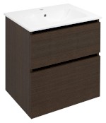 EZARA umyvadlová skříňka 59,2x64x46cm, borovice rustik EZ601-1616