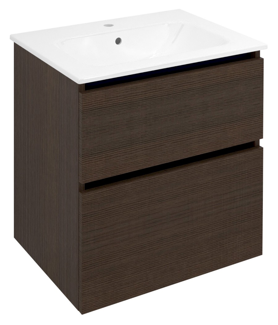 EZ601-1616 (60276) EZARA umyvadlová skříňka 59,2x64x46cm, borovice rustik EZ601-1616