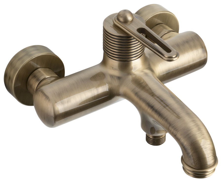 BB010/18 (50157) BEBÉ nástěnná vanová baterie, bronz BB010/18