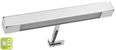 VERONICA LED svítidlo, 6 W, 300x30x115 mm, IP44, chrom E26891CI