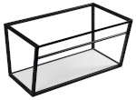 SKA konzole s policí 750x400x460mm, černá mat SKA102