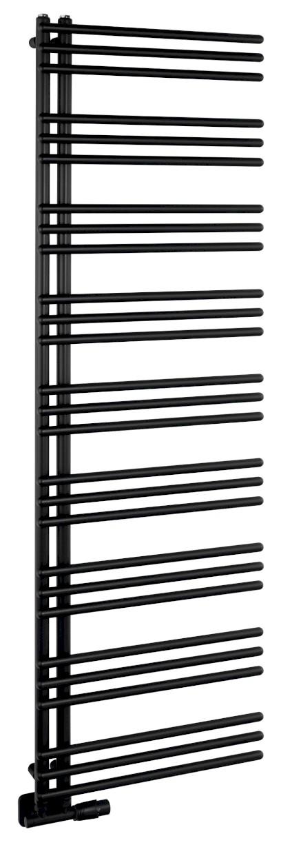 POSEIDON otopné těleso 550x1740mm, černá mat PS517B