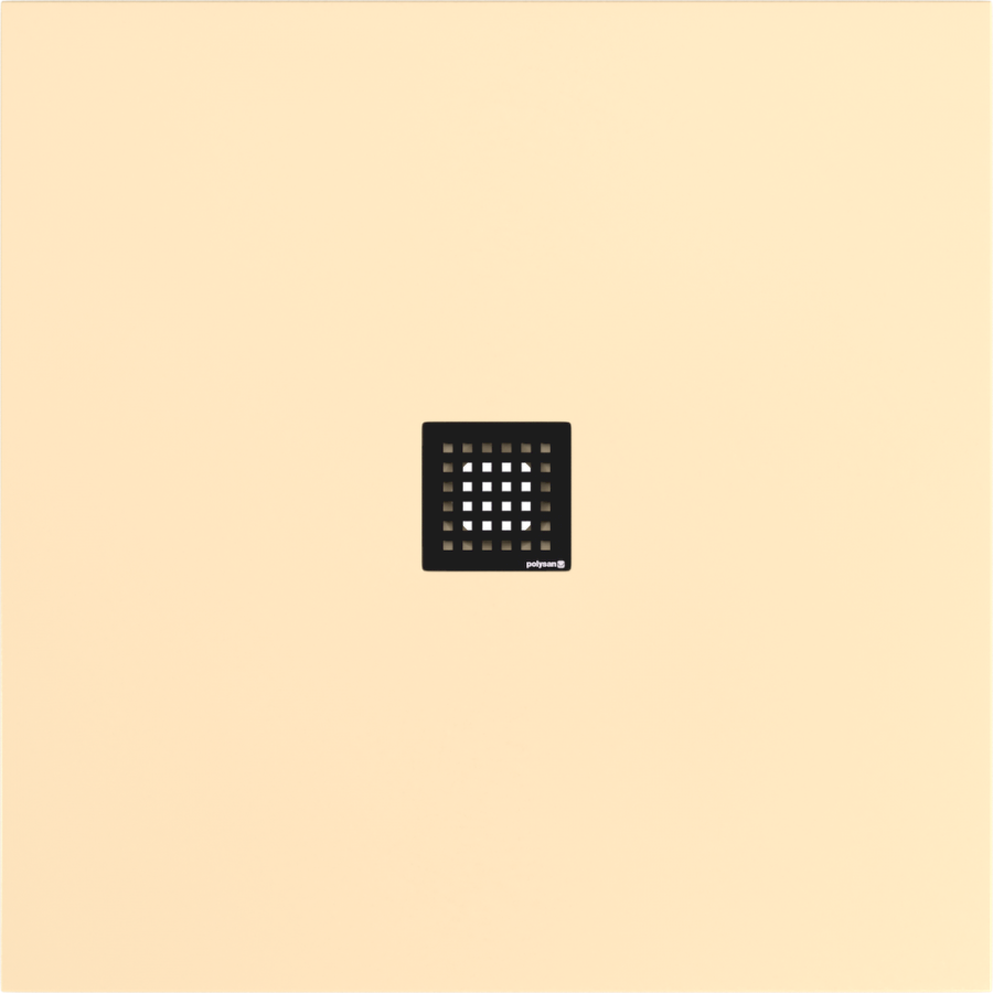 FLEXIA vanička z litého mramoru s možností úpravy rozměru, 100x100cm, béžová mat 71552.81