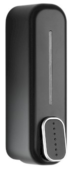 Dávkovač mýdla nástěnný 350ml, černá 08072