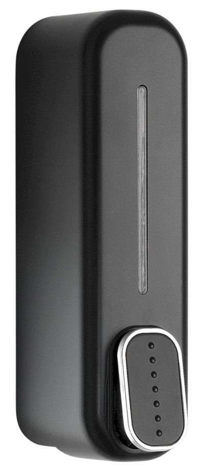 Dávkovač mýdla nástěnný 350ml, černá 08072