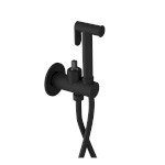 UT013B-1 (57410) ULTRAMIX tělo podomítkové bidetové baterie se Stop sprškou, kulatá, černá mat UT013B-1