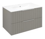 CIRASA STRIP umyvadlová skříňka 79,8x52x46cm, agila CR801-4343S