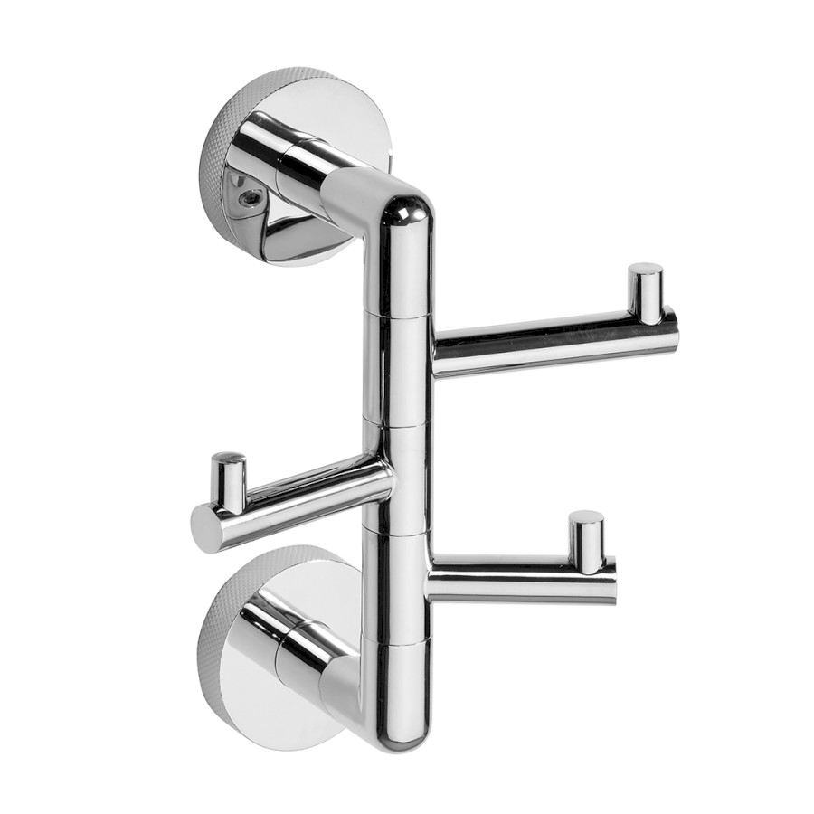 WS063 (56803) LARISSA trojháček otočný, chrom WS063