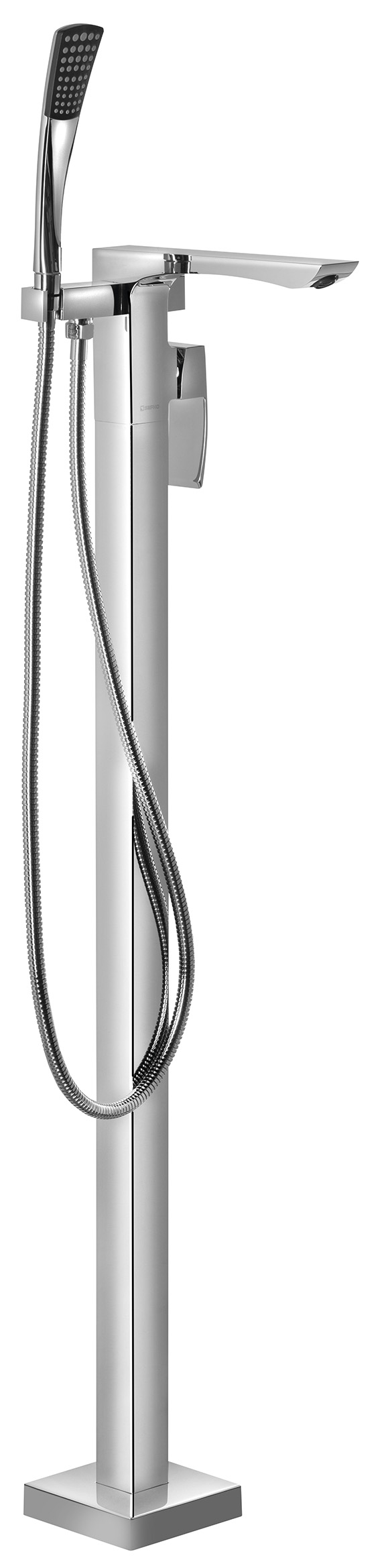 GINKO vanová baterie s připojením do podlahy, chrom 1101-21