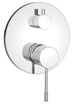 WD042 (52866) SOLARIS podomítková sprchová baterie, 2 výstupy, chrom WD042