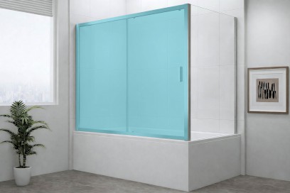 DEEP boční stěna 800x1650mm, čiré sklo MD3216