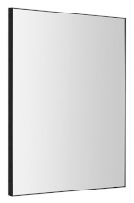 AROWANA zrcadlo v rámu 60x80cm, černá mat AWB6080