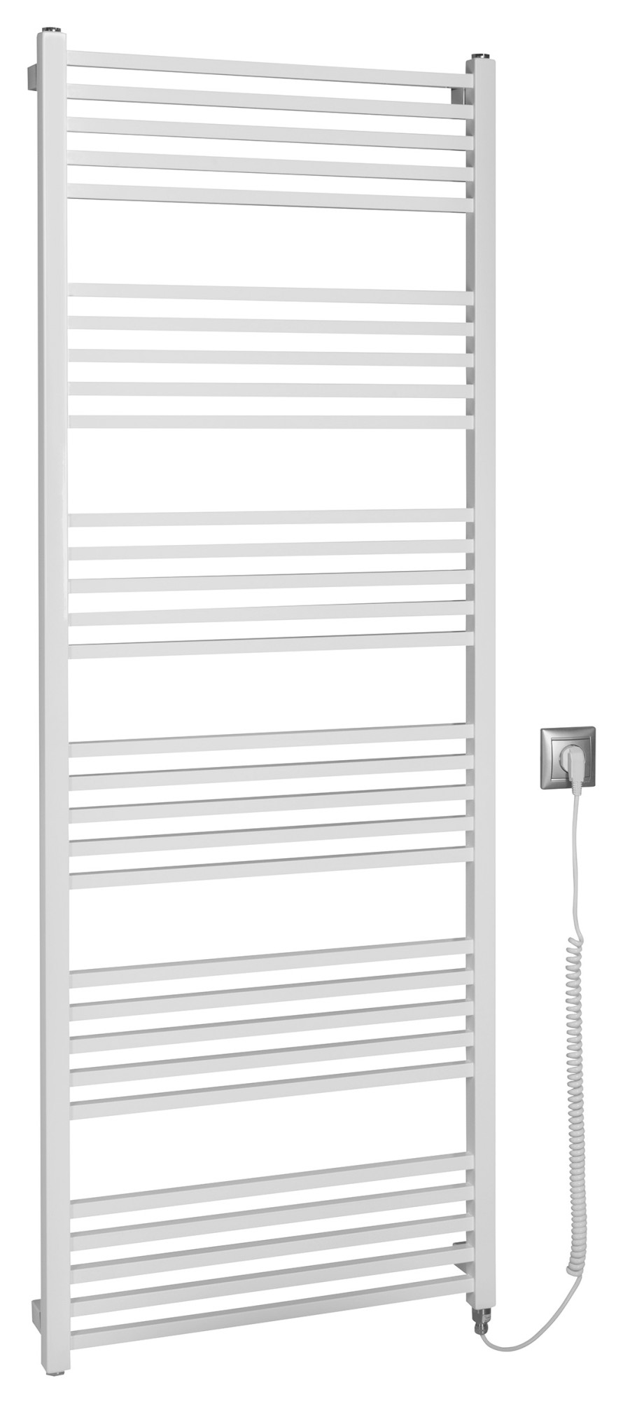 METRO-E elektrické otopné těleso rovné 600x1620 mm, 800 W, bílá ME616