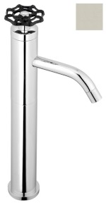 INDUSTRY stojánková umyvadlová baterie vysoká, výška 332 mm, nikl/černá 5102LTT8