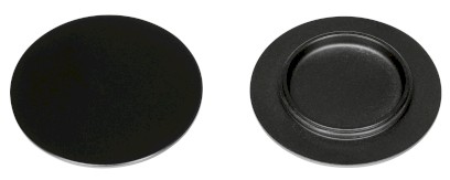 TRINITY krytka pantu, černá mat NDGT044B