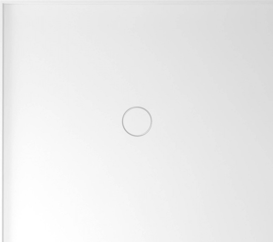 MIRAI sprchová vanička z litého mramoru, obdélník 90x80x1,8cm, levá, bílá 73167