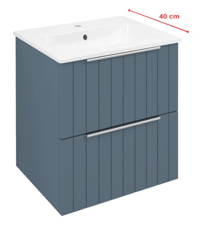 CIRASA STRIP umyvadlová skříňka 48x54x39cm, siena CR492-4242S