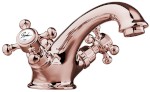 3177 (27426) ANTEA stojánková umyvadlová baterie s výpustí, růžové zlato 3177