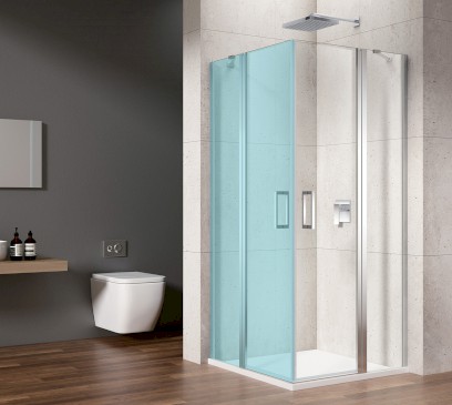 LORO sprchové dveře pro rohový vsup 900mm, čiré sklo GN4890