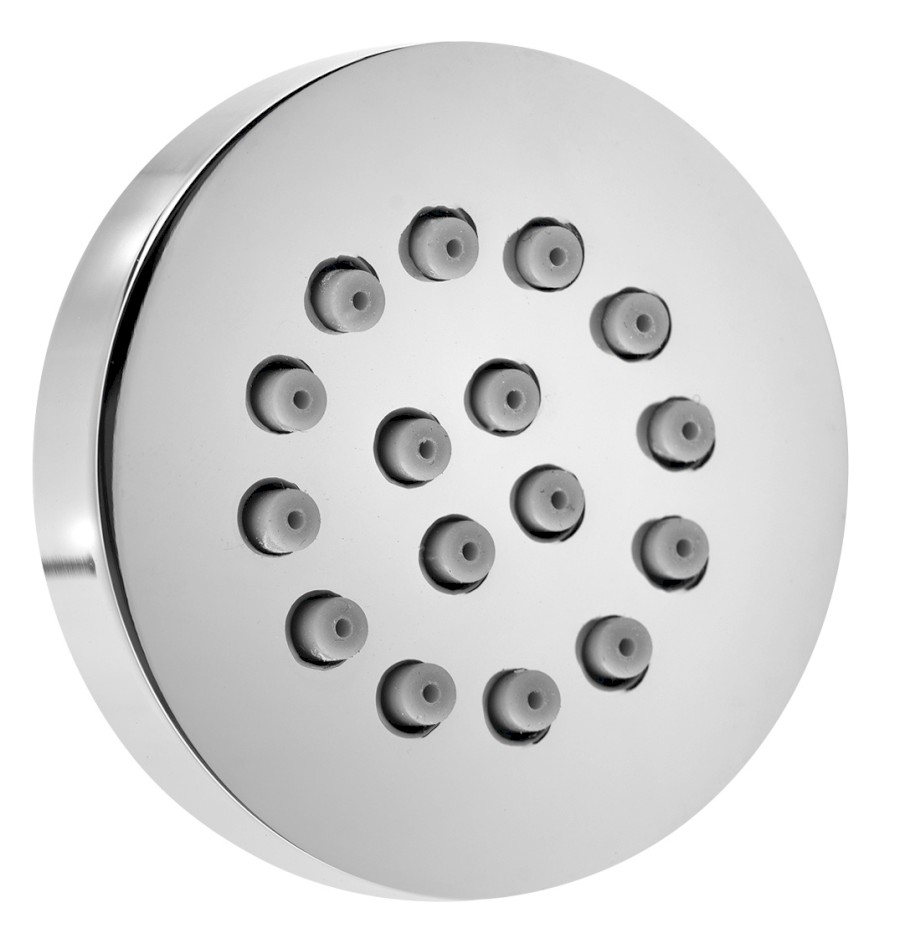 Nástěnná sprška s otočným kloubem, kulatá, chrom AB550