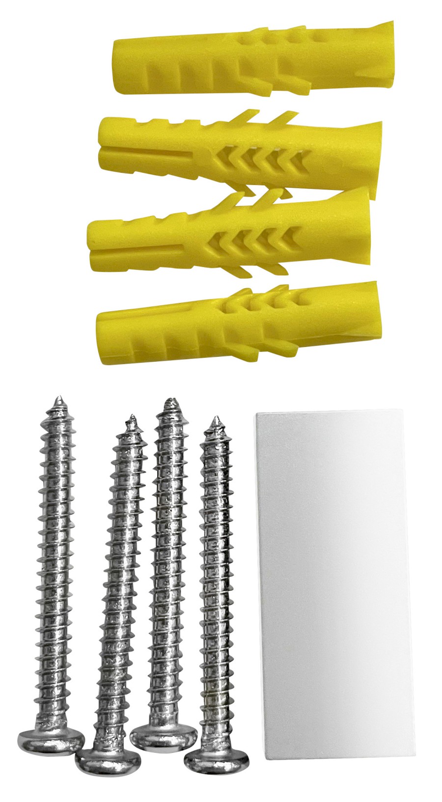 NDGX03C (51909) VARIO fixační sada k profilu, chrom NDGX03C