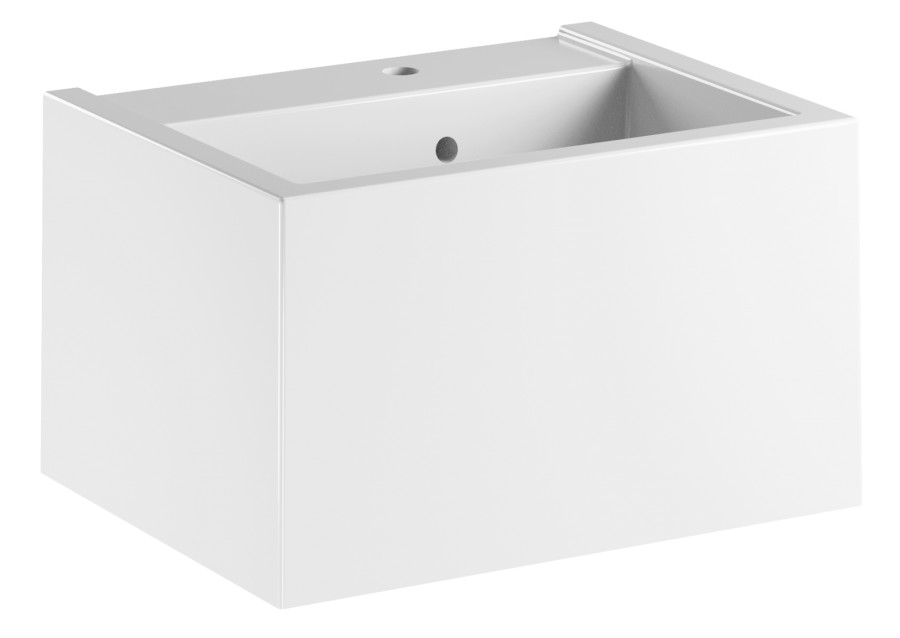 574001 (62065) KANAAL keramické umyvadlo 60x46,5cm, bílá 574001