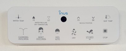 INUS LUX dálkové ovládání, INUS 7KR (včetně baterií) ND7103-1200-22