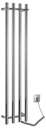 ER750 (53469) PAPINADO elektrický sušák ručníků 263x1200mm, 85W, chrom ER750